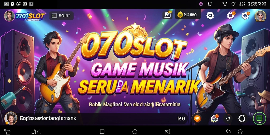 Tampilan gameplay 070SLOT dengan kombinasi melodi menarik.