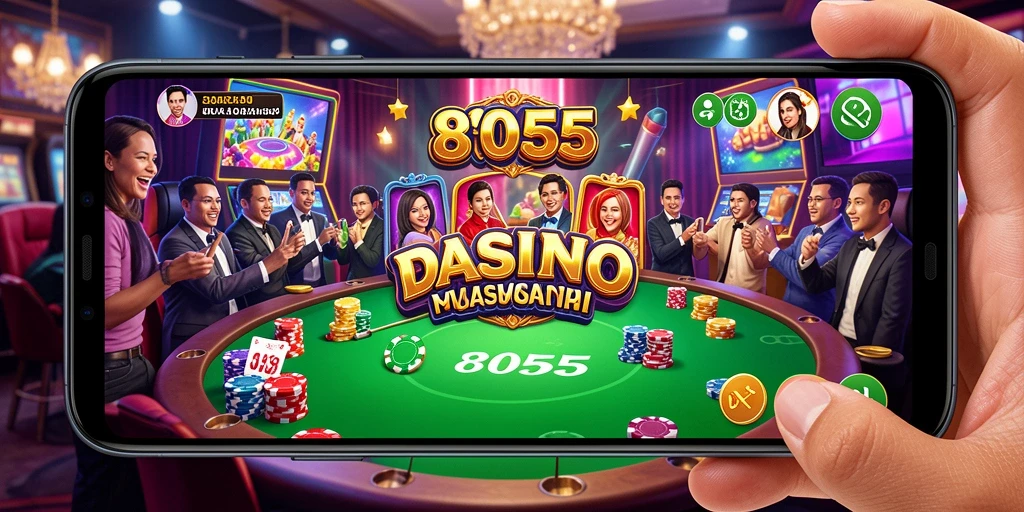 Tampilan permainan kasino yang memukau dan mendebarkan.
