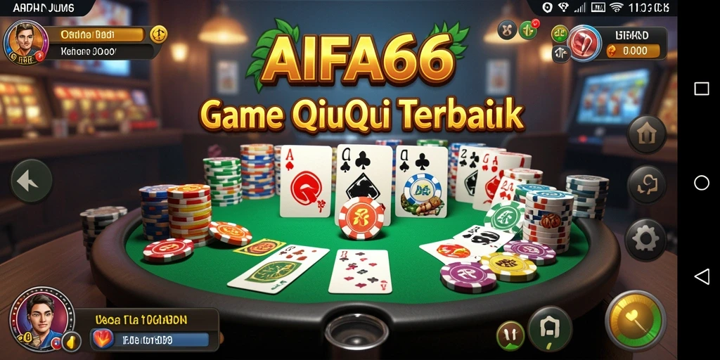 Tampilan menarik dari gameplay QiuQiu di AIFA66.