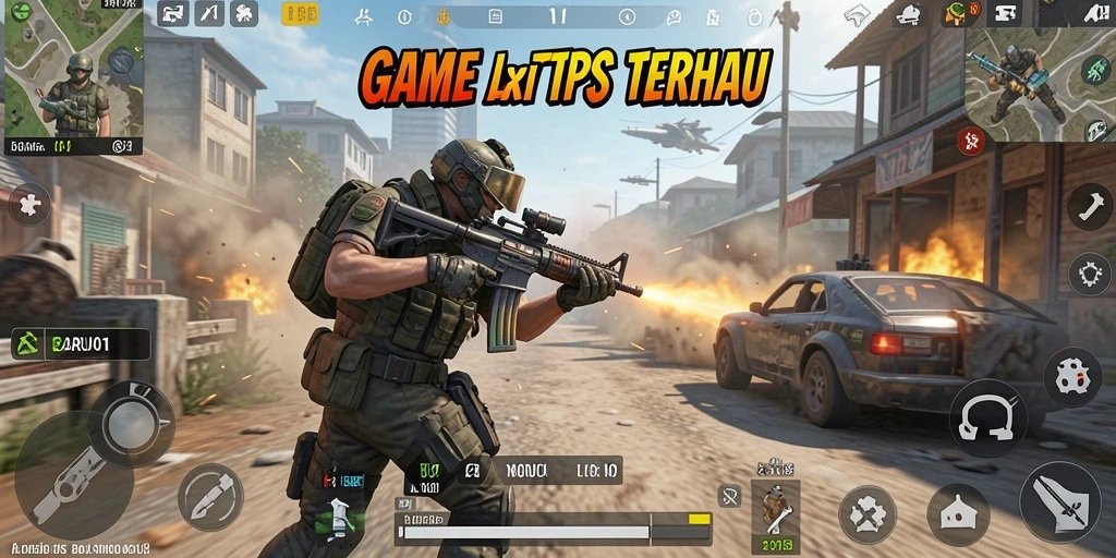 Tangkapan layar menunjukkan aksi mendebarkan dalam BARU01.