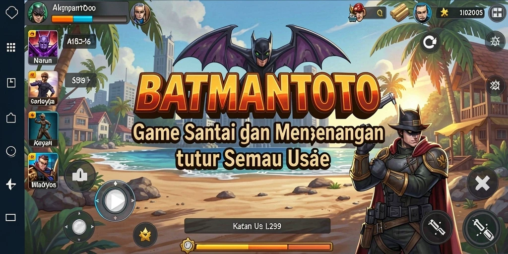Gameplay menarik BATMANTOTO dengan karakter lucu dan tantangan seru.