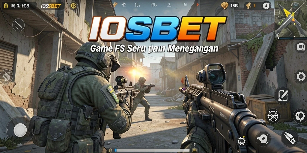 Screenshot gameplay <strong>IOSBET</strong> yang menampilkan aksi FPS yang mendebarkan.