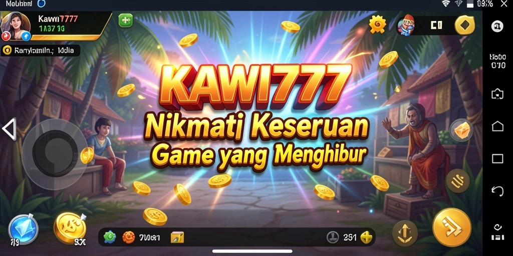 Tangkapan layar menunjukkan aksi gameplay KAWI777 yang seru dan menghibur.