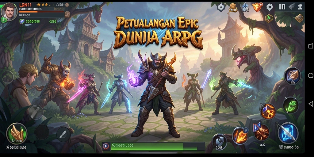 Screenshot yang menampilkan aksi gameplay LDN11 yang seru dan menantang.
