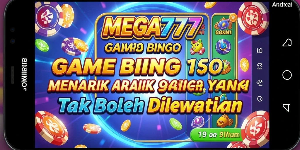 Tampilan gameplay Bingo di MEGA777 yang seru dan interaktif.