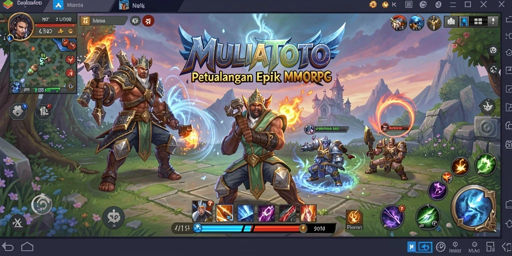 Tampilan gameplay menakjubkan dari MULIATOTO yang mengesankan.