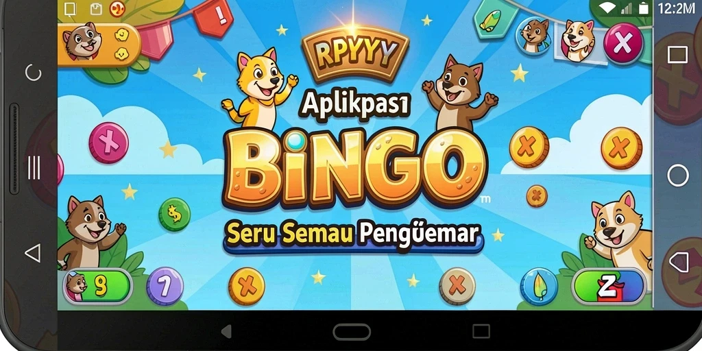 Screenshot dari gameplay bingo yang menarik dan interaktif di RPYYY.