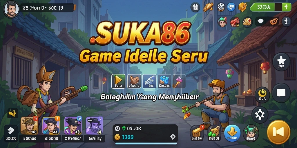 Tampilan gameplay SUKA86 yang seru dan santai.